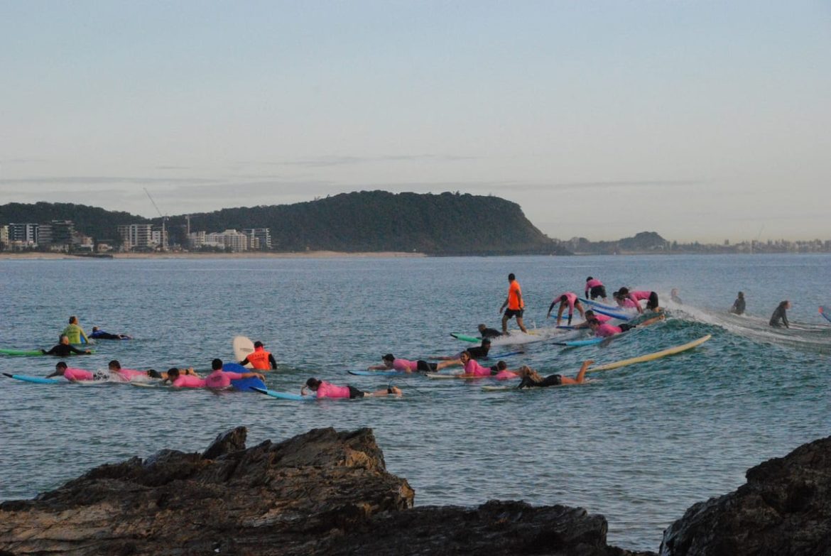 A l'école sur la plage