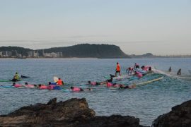 A l'école sur la plage