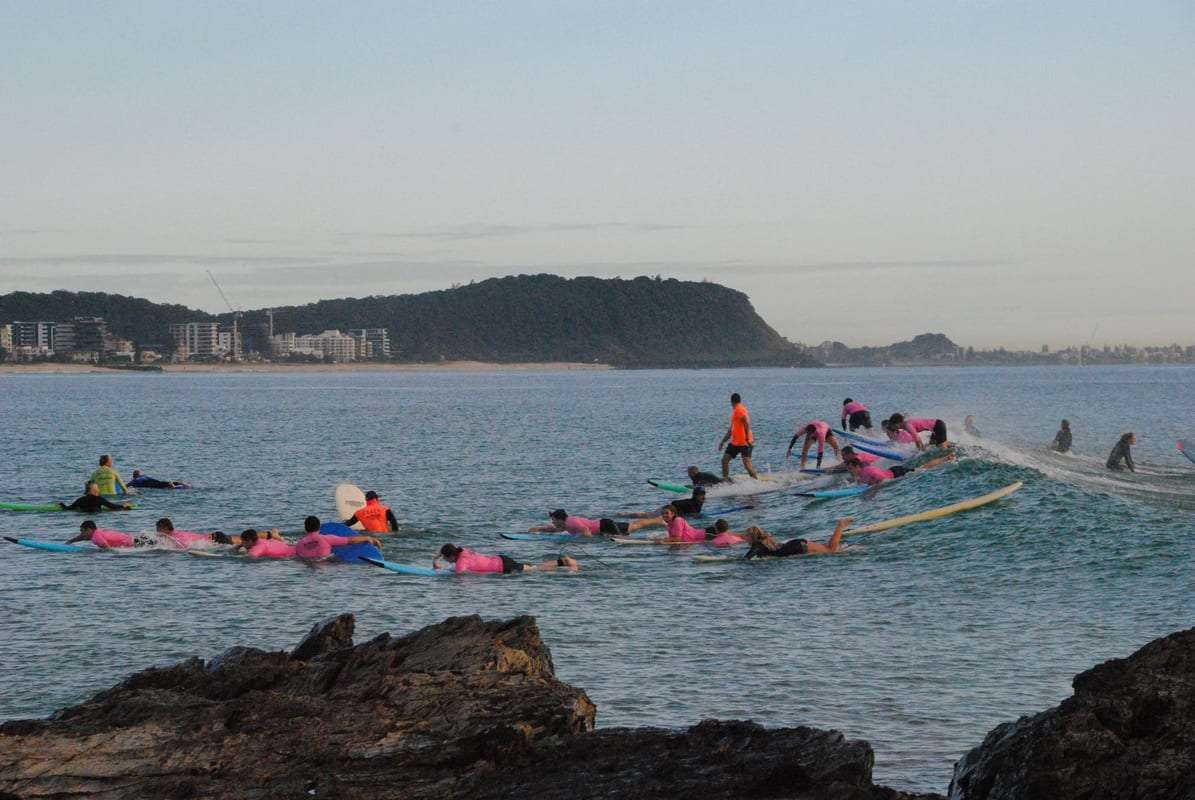 A l'école sur la plage